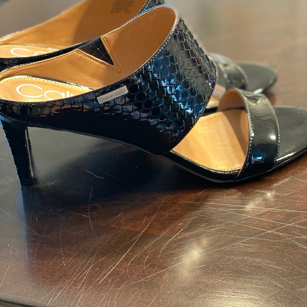 NW Black Calvin Klein Heels